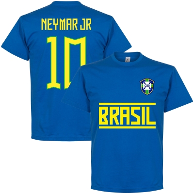 Impasse Overtreffen toonhoogte Brazilie Neymar Jr 10 Team T Shirt Blauw Kinderen 6 Years | Sportfit