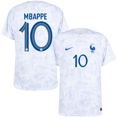 wimper fantoom Overzicht Frankrijk Dri Fit Adv Match Shirt Uit 2022 2023 Mbappe 10 M | Sportfit