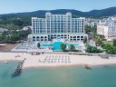 Front view of the hotel