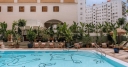Front view of the hotel