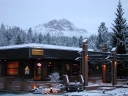 Front view of the hotel