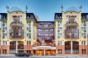 Front view of the hotel
